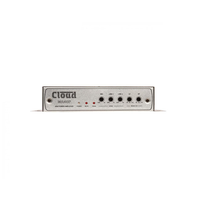 Cloud MA40F Energy Star Mini Amplifier with Facility Port 40W @ 4Ω