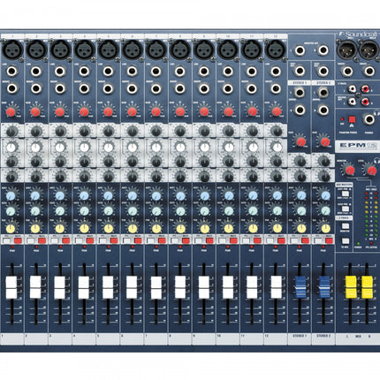 Soundcraft EPM12 12:2 Multipurpose Mixer 12-Mic 2-Stereo i/p Inc Rack Kit