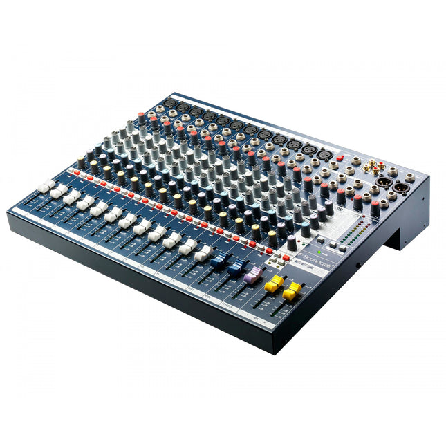Soundcraft EFX12 12:2 Mixer 12-Mic 2-Stereo i/p + Effects Inc Rack Kit
