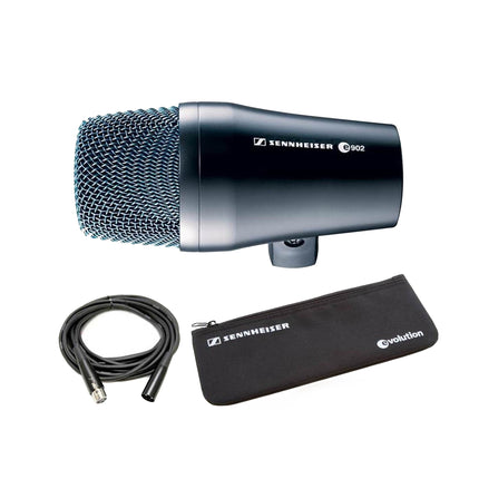 Sennheiser e902 Dynamic Cardioid Bass / Kick Drum Microphone with Mount