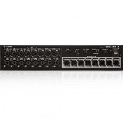 Yamaha TIO1608-D 16 In x 8 Out Dante Ready Rack Mount Stagebox 48KHz