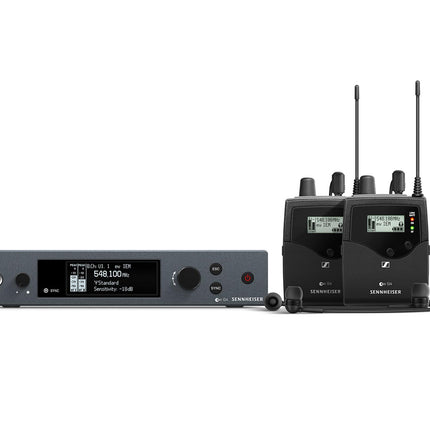 Sennheiser EW IEM G4-E DUAL In-Ear Monitoring Syst Inc 2xIE4 Earphones CH70