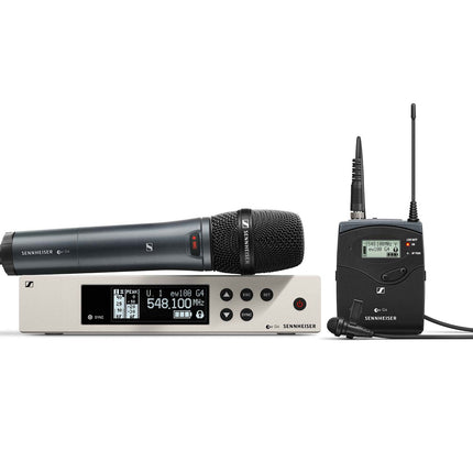 Sennheiser EW100 G4-E Lapel/Handheld Microphone System ME2/835S Mic CH70