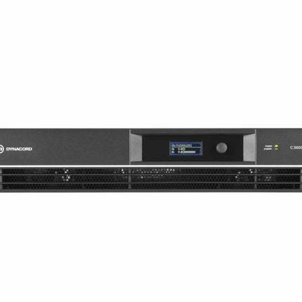 Dynacord C3600FDI Install Series DSP Power Amp 2x1700W @ 4Ω 2U