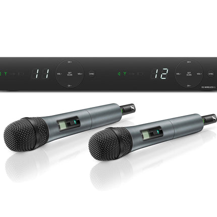 Sennheiser XSW1-825 E Dual H/H System with E825 Cardioid Transmitters CH70
