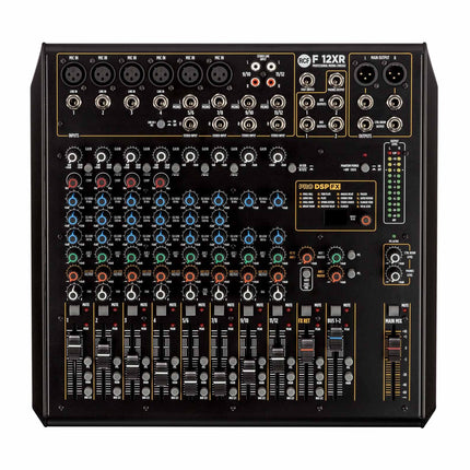 RCF F12XR 12Ch Analogue Multi-FX Mixer 6xMic/4xMono/4xStereo-In