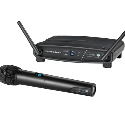 Audio Technica ATW-1102 System 10 2.4GHz Digital Handheld Wireless Mic System