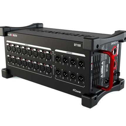 Allen & Heath DT168 Dante I/O Expander 96kHz 16in/8out for dLive and SQ