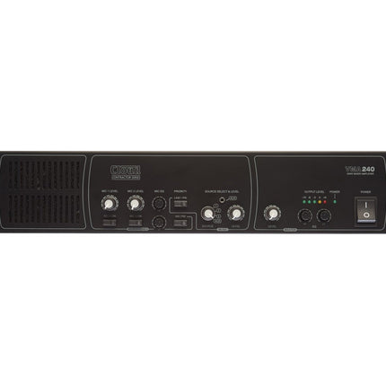 Cloud Contractor VMA240 Mixer Amplifier 4-Line/2-Mic In 240W 4Ω or 100V-Line 2U
