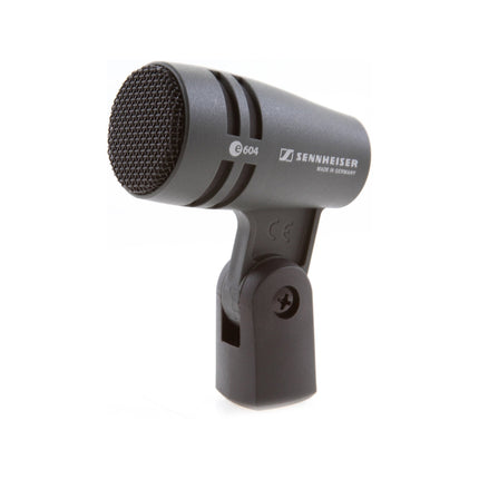 Sennheiser e604 Compact Dynamic Cardioid Drum Microphone with Drum Clip