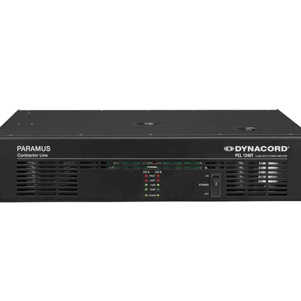 Dynacord PCL1240T Paramus 100V-Line Power Amp 2x400W 2U