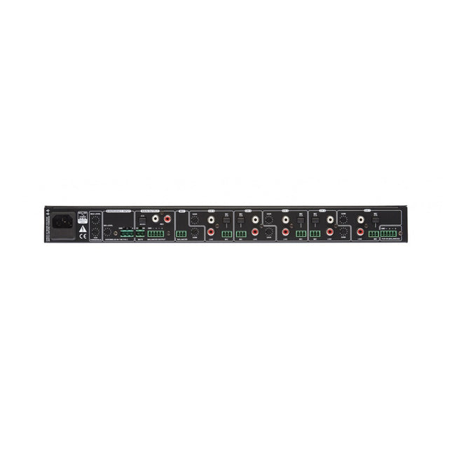 Cloud Contractor MX155 7Ch Mixer 5-Mic/Line 1-Mic Input +Talkover 1-Out 1U