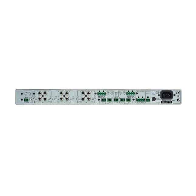 Cloud CX163 2-Zone+Utility 6-Line/1-Mic Input Stereo Mixer 1U