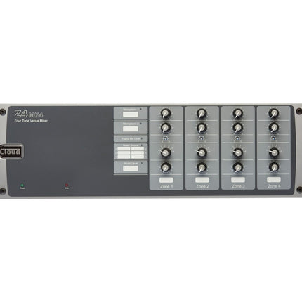 Cloud Z4 Mk4 Four Zone-Mixer 6-Line+2-Mic+Paging Mic Input 3U