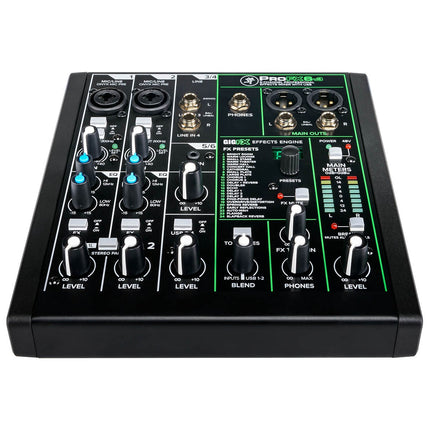 Mackie ProFX6v3 6ch Professional Effects Mixer with USB