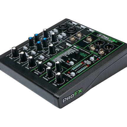 Mackie ProFX6v3 6ch Professional Effects Mixer with USB