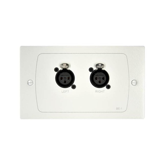 Cloud BE-1W Dual Balanced LineLevel Active Input Plate for DCM1/e White