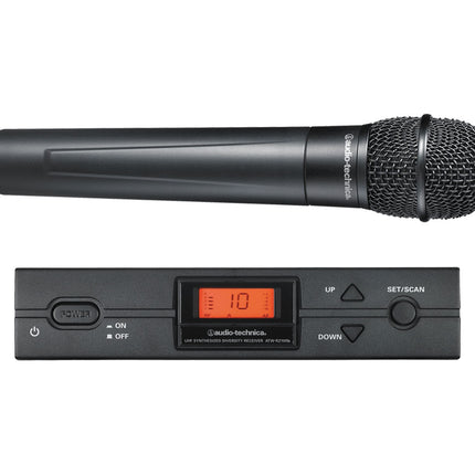 Audio Technica ATW-2120B (U) Handheld Mic System with T220a Cardioid Mic CH38