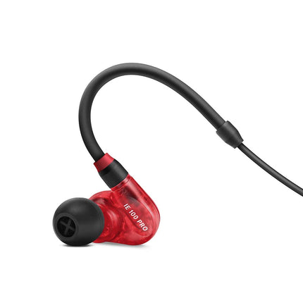 Sennheiser IE 100 PRO In-Ear Monitoring Earphones (IEM) 1.3m Cable Red