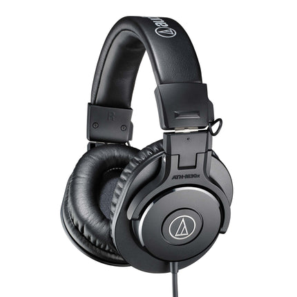 Audio Technica ATH-M30x Monitor Folding Headphones with Straight Cable