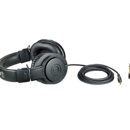 Audio Technica ATH-M20x Monitor Headphones with Straight Cable