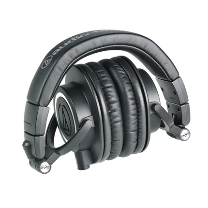 Audio Technica ATH-M50x Black Monitor Swivel-Ear Headphones Inc 3 Cables