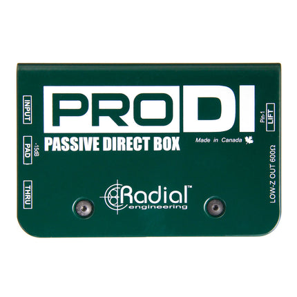 Radial ProDI Pro-Series 1-Channel Passive DI Box