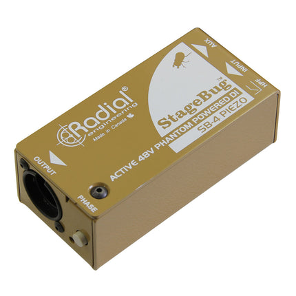 Radial StageBug SB-4 Compat Active DI Box with Piezo Input