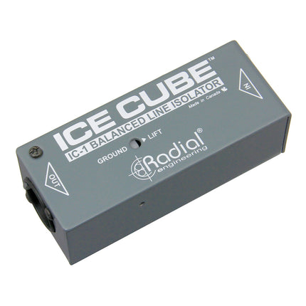 Radial Ice Cube Balanced XLR Line Isolator and Hum Eliminator