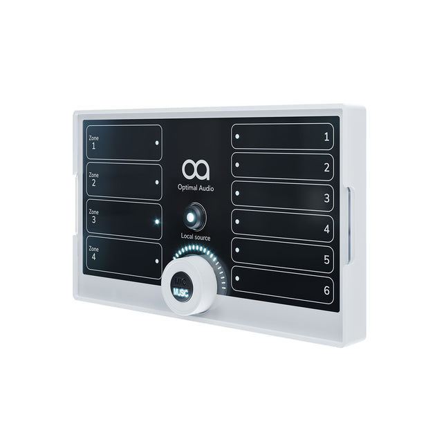 Optimal Audio ZonePad 4 Remote Wall Panel Controller for up to 4-Zones