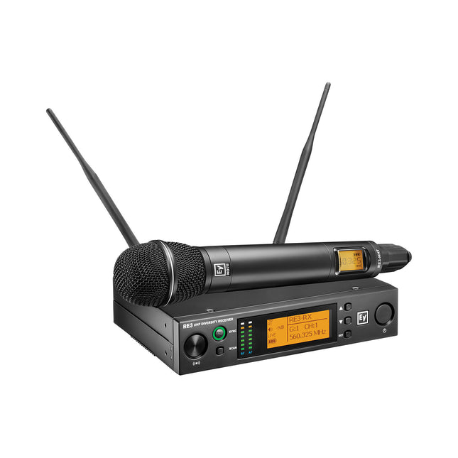 Electro-Voice RE3-ND76-8M Handheld Wireless Microphone System with ND76 Capsule