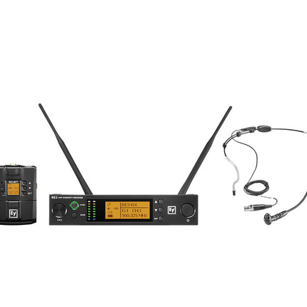 Electro-Voice RE3-BPHW-8M CH70+Duplex Gap Wireless Headmic System Headworn