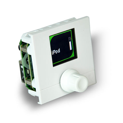 Allen & Heath IP1 Wallplate Controller for dLive 1x Rotary Encoder PoE EU White