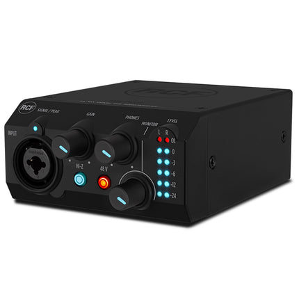 RCF TRK PRO1 USB Audio Interface 24-Bit 192KHz 2in / 2out