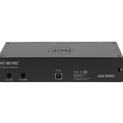 RCF TRK PRO2 USB Audio Interface 24-Bit 192KHz 1mic/line Input