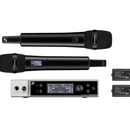 Sennheiser EW-DX 835-S SET DUAL Wireless Handheld Microphone System