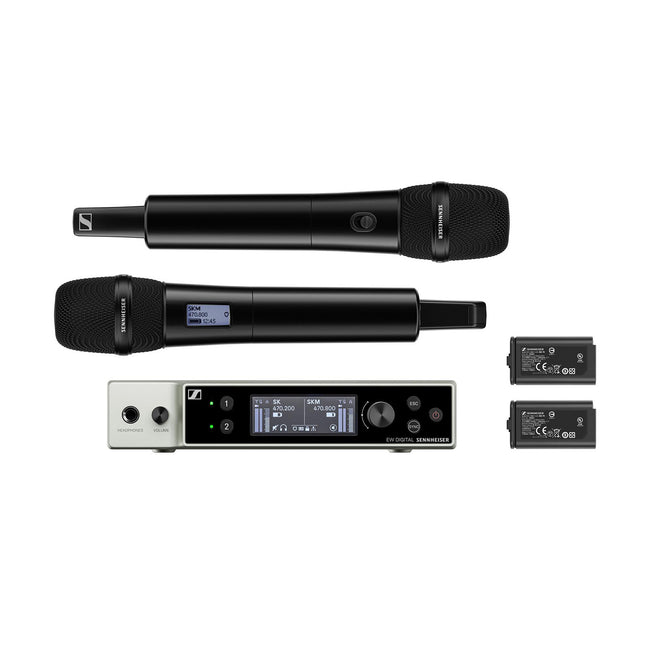 Sennheiser EW-DX 835-S SET DUAL Wireless Handheld Microphone System