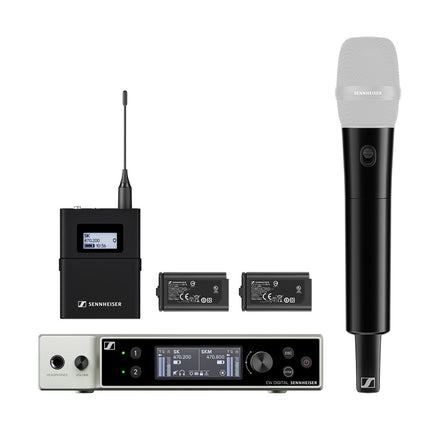 Sennheiser EW-DX Digital Wireless Microphone System with Handheld and Bodypack Transmitters