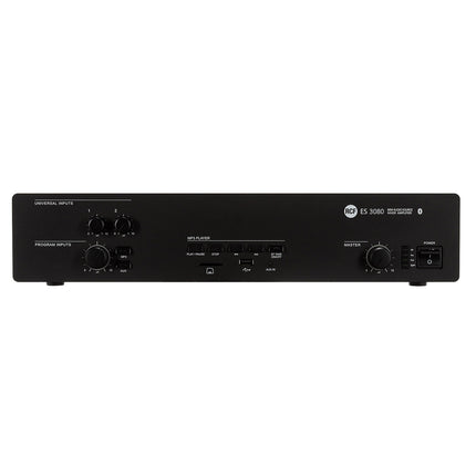 RCF ES3080 80W Mixer Amplifier with MP3 Player/Bluetooth/SD Card