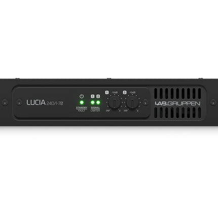 Lab Gruppen LUCIA 60/1-70 1-Channel Compact Amplifier 1x60W +DSP