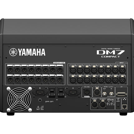Yamaha DM7C Compact Digital Mixer 72 Mono/ 2 Stereo/ 12 Matrix + Dante