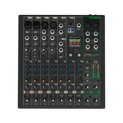 Mackie ProFX10v3+ 10ch Professional Effects Mixer with USB + Bluetooth
