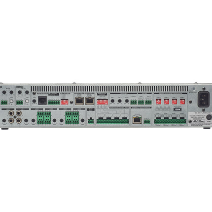 Cloud 46-120 MK2 4-Zone Mixer Amp 6-Line/2-Mic I/P 4x120W 4Ω/100V 2U