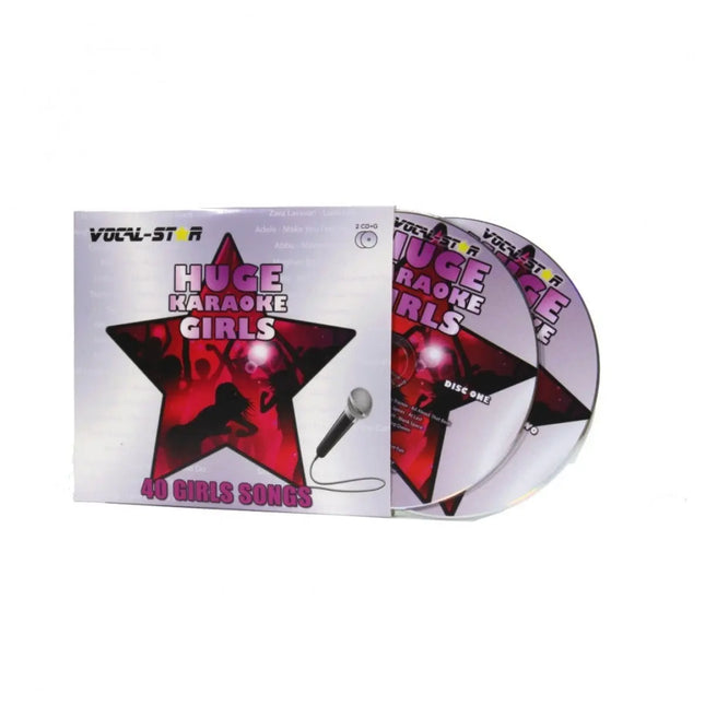 Vocal-Star Karaoke CDG, Girls Hits 40 Songs 