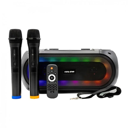 Vocal-Star VS-MT Portable Bluetooth Karaoke Machine & 2 Mics 