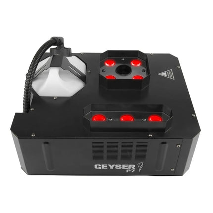 Chauvet DJ Geyser P7 Fog Machine LEDs 9W RGBA+UV 