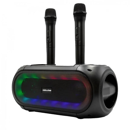 Vocal-Star VS-MT Portable Bluetooth Karaoke Machine & 2 Mics 